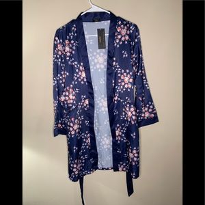 Womens silk robe